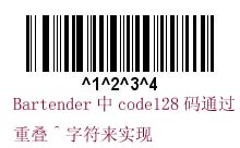 行業TSC TTP-244條碼打印機，為什么在^后加1,2,3,4時沒法顯示呢？